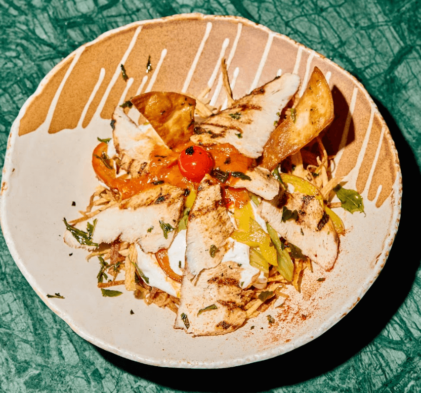 Tavuklu Çökertme Kebabı